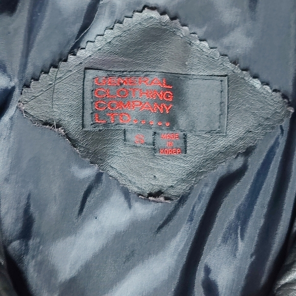 Vintage Leather Jacket Patchwork Floral Paisley Eclectic Grandma Women's size S - Picture 14 of 16